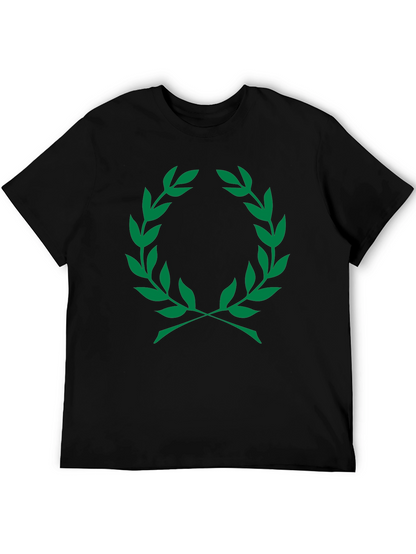 Olive Branch Graphic T-Shirt - Classic Black Tee