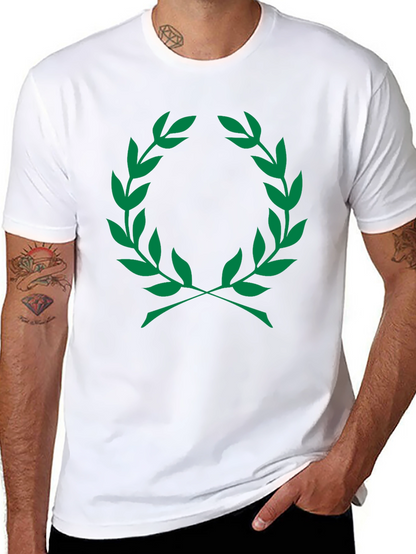 Olive Branch Graphic T-Shirt - Classic Black Tee