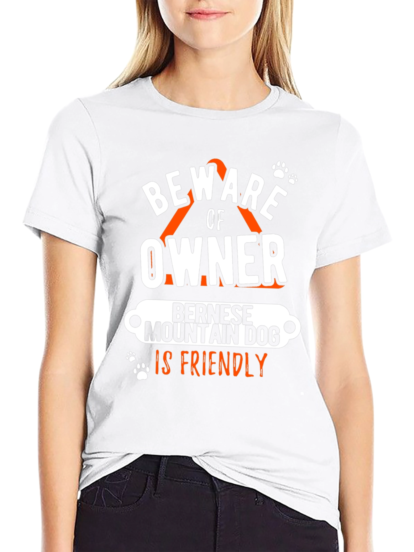 Beware Owner Bernese Mountain Dog T-Shirt