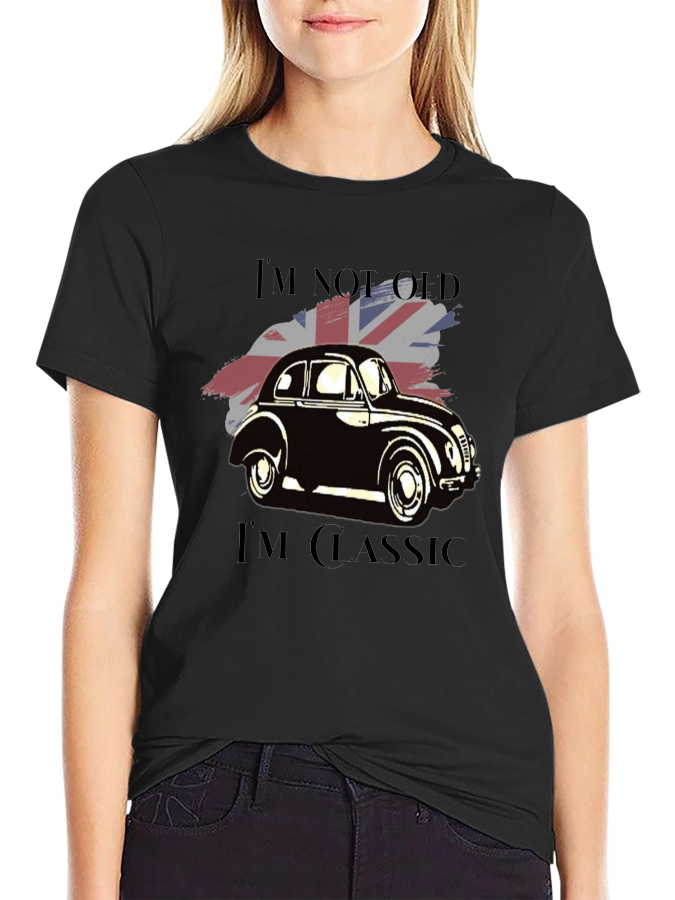 Classic Car Graphic Tee - Im Not Old Im Classic