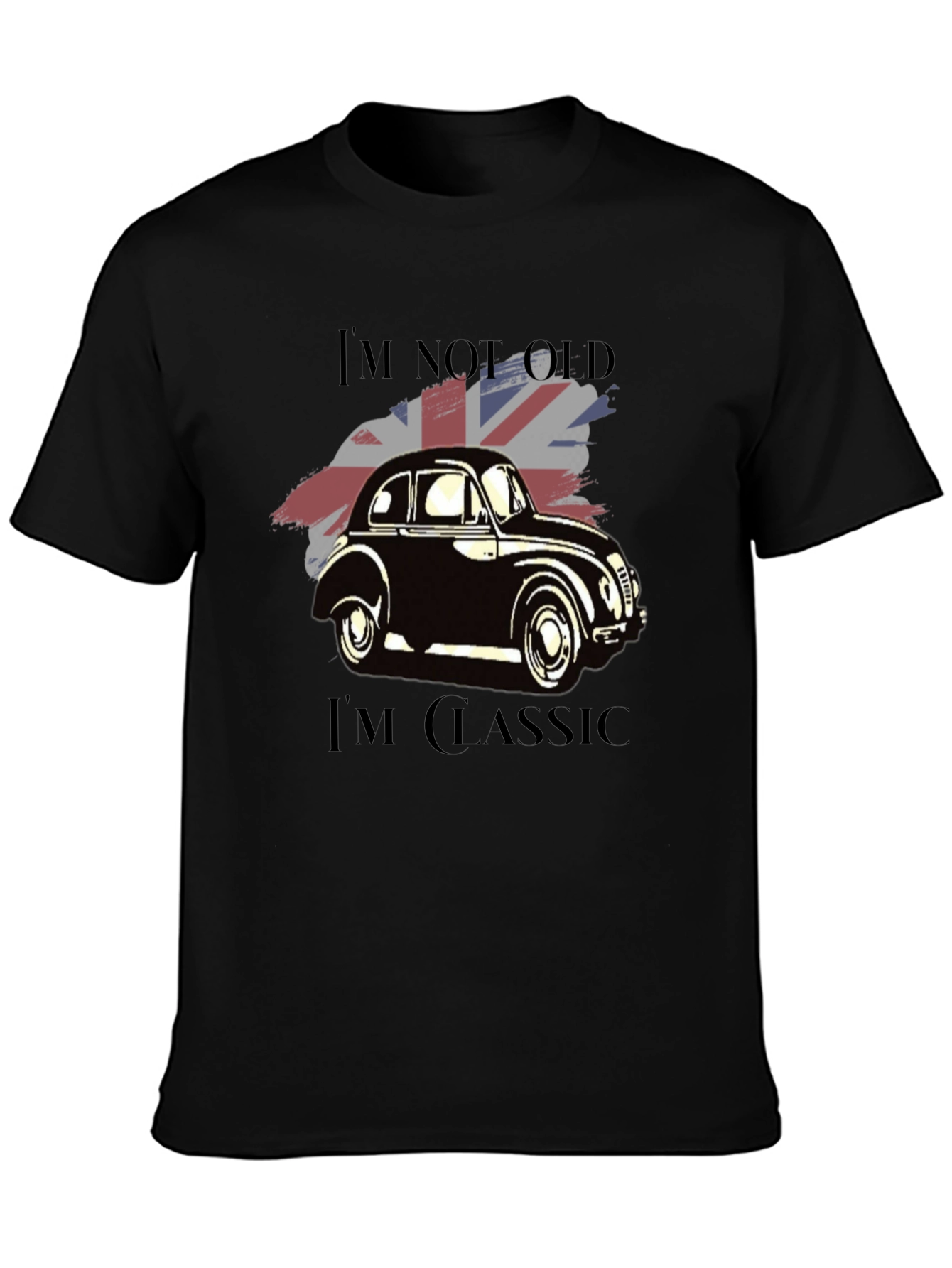 Classic Car Graphic Tee - Im Not Old Im Classic