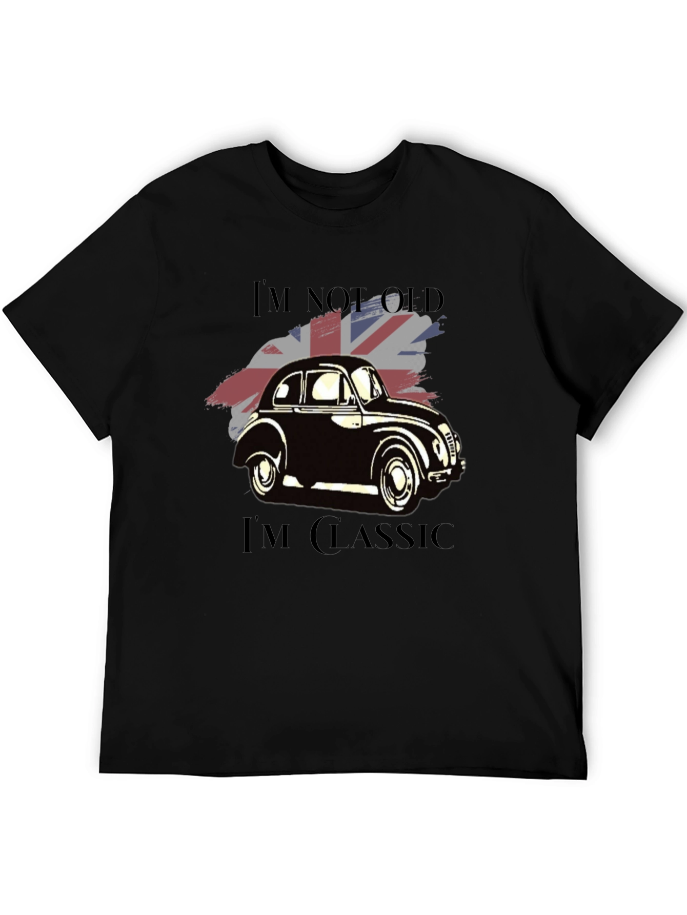 Classic Car Graphic Tee - Im Not Old Im Classic