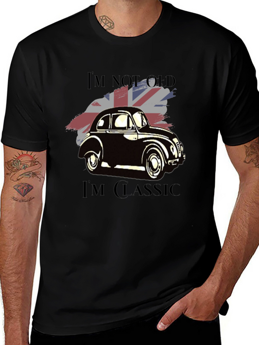 Classic Car Graphic Tee - Im Not Old Im Classic