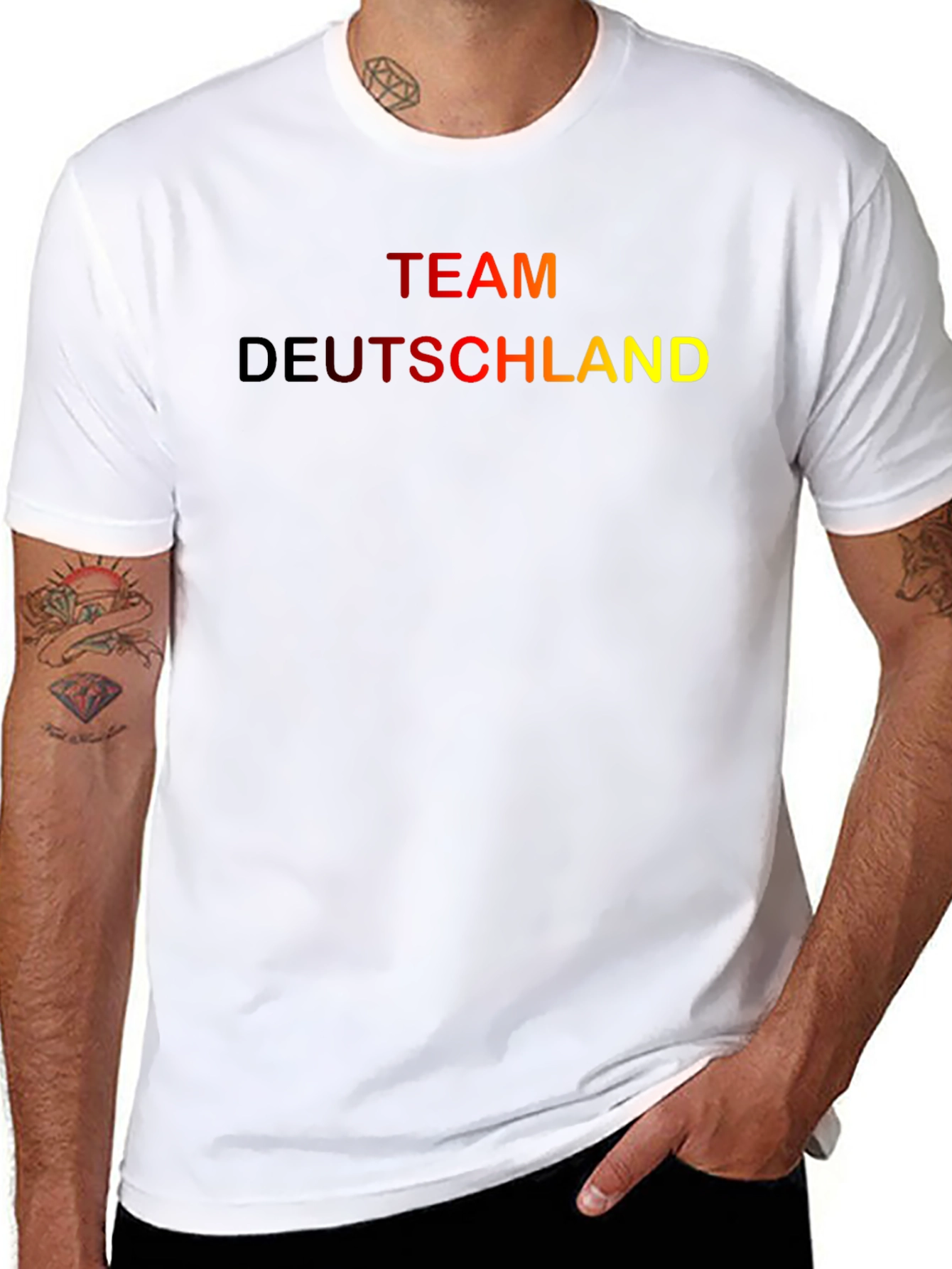 Team Deutschland Black T-Shirt
