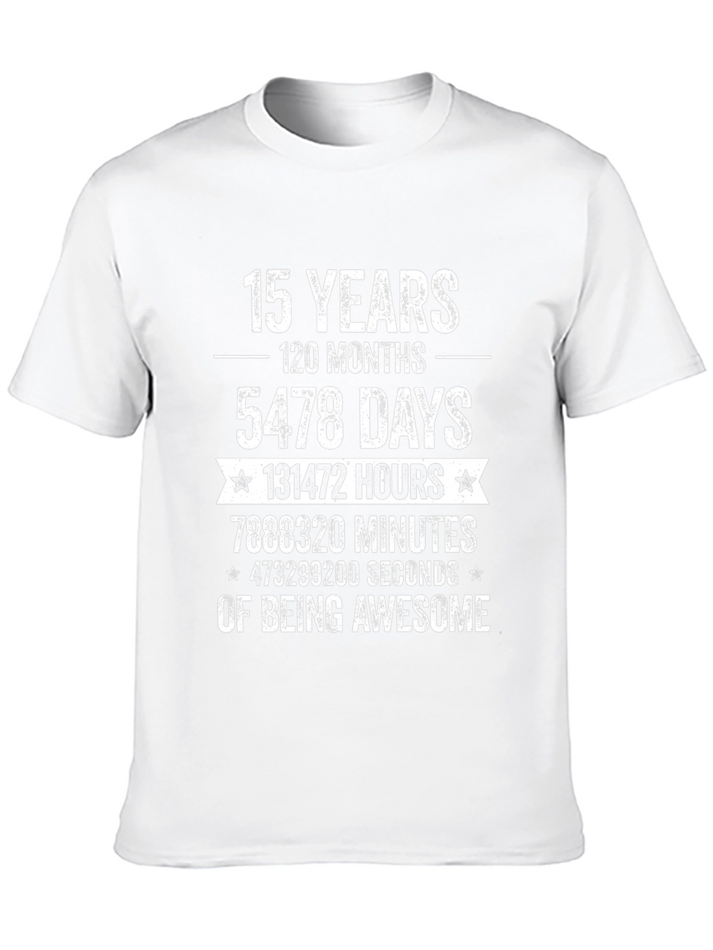 15 Years of Being Awesome Graphic T-Shirt