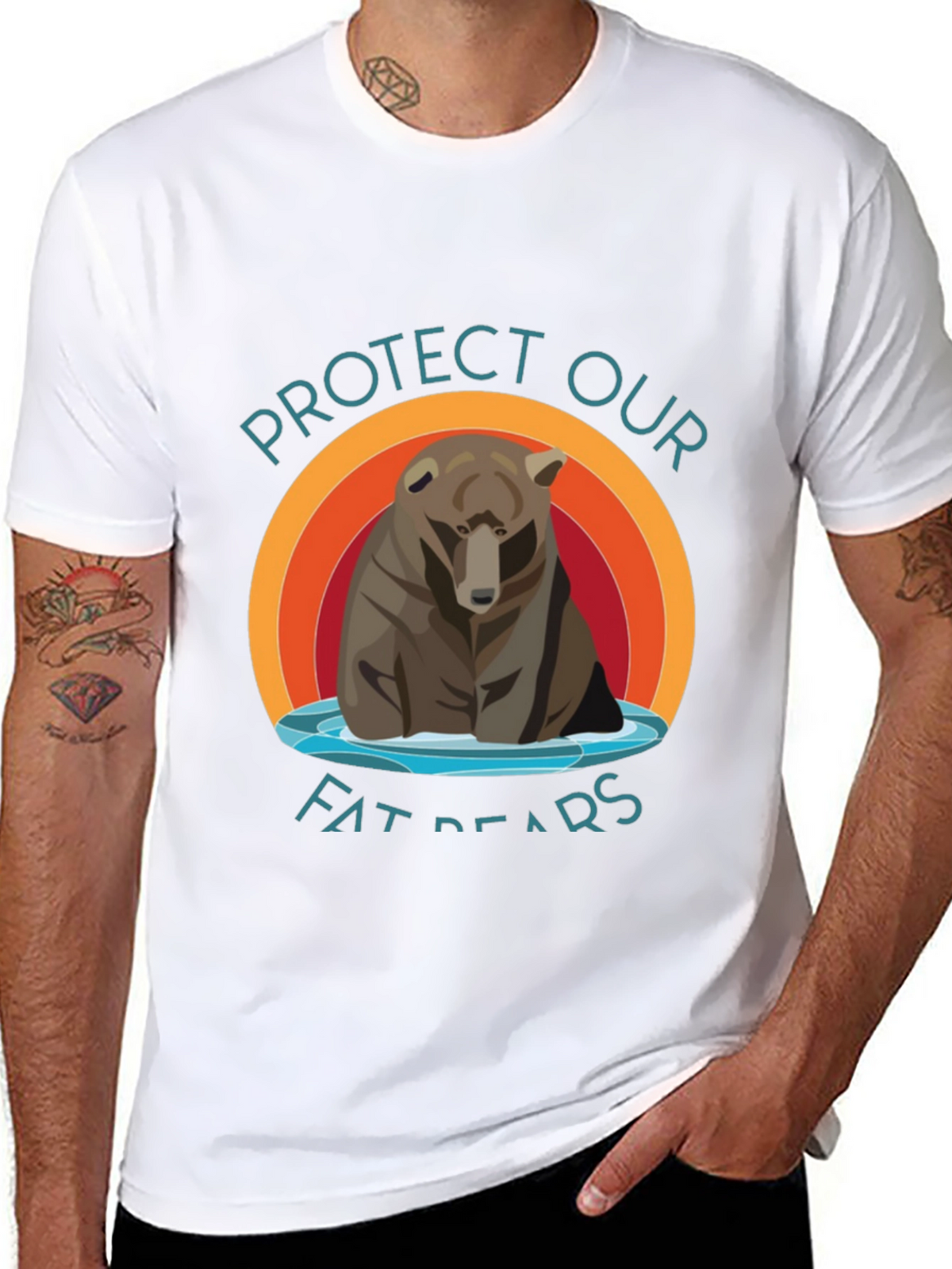 Protect Our Fat Bears T-Shirt - Graphic Tee
