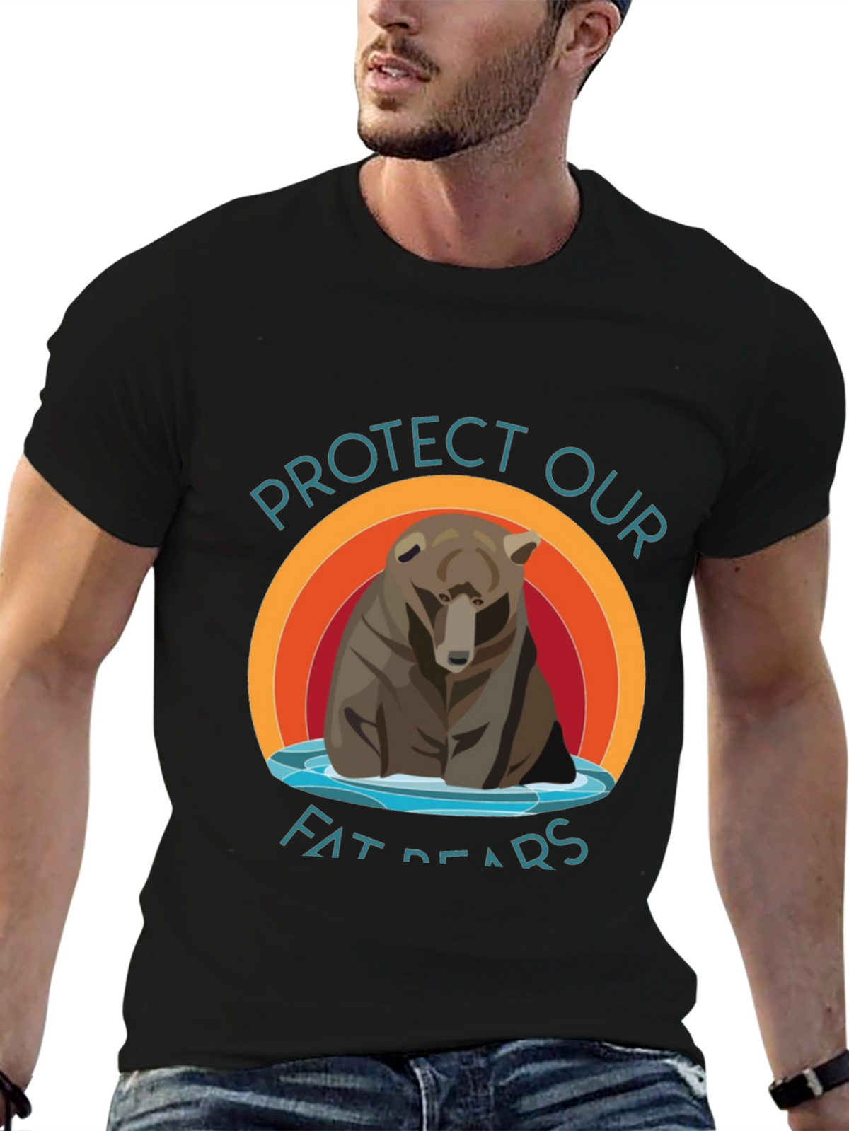 Protect Our Fat Bears T-Shirt - Graphic Tee