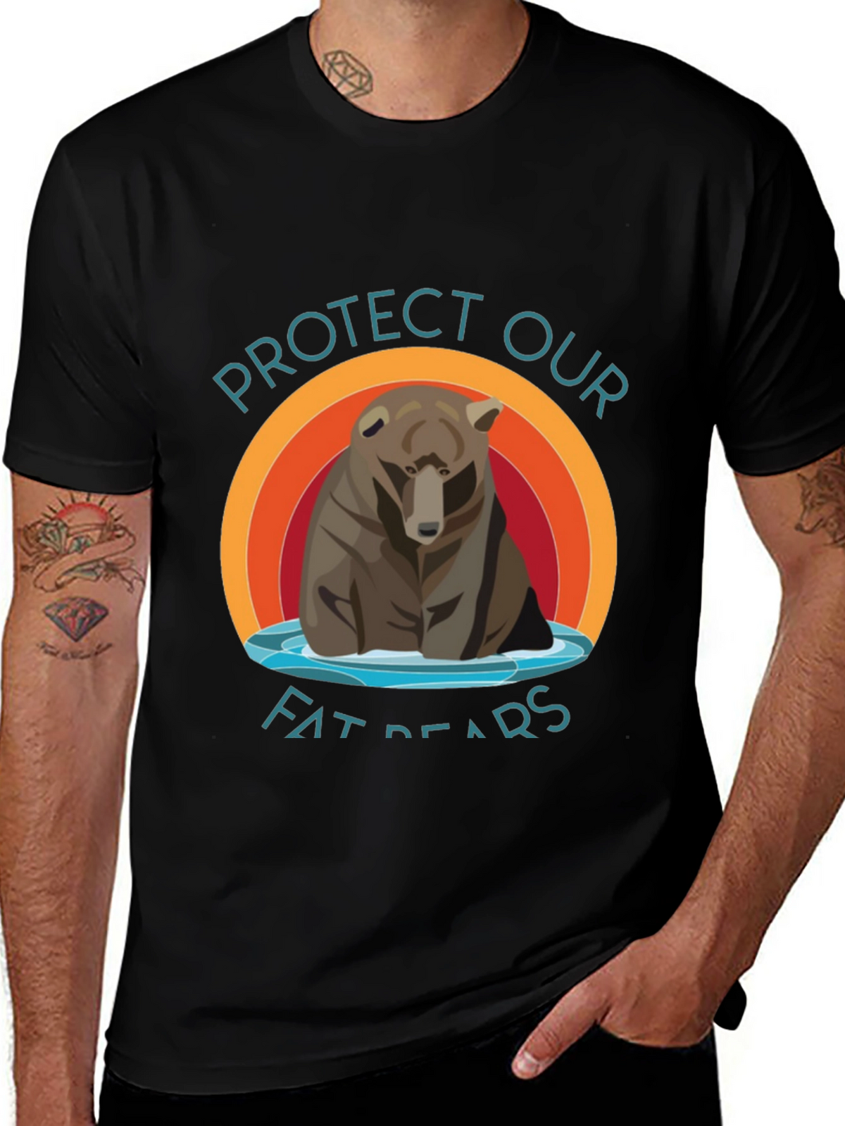 Protect Our Fat Bears T-Shirt - Graphic Tee
