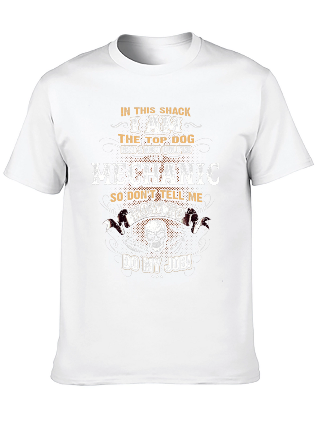 Mechanic Top Dog Graphic T-Shirt