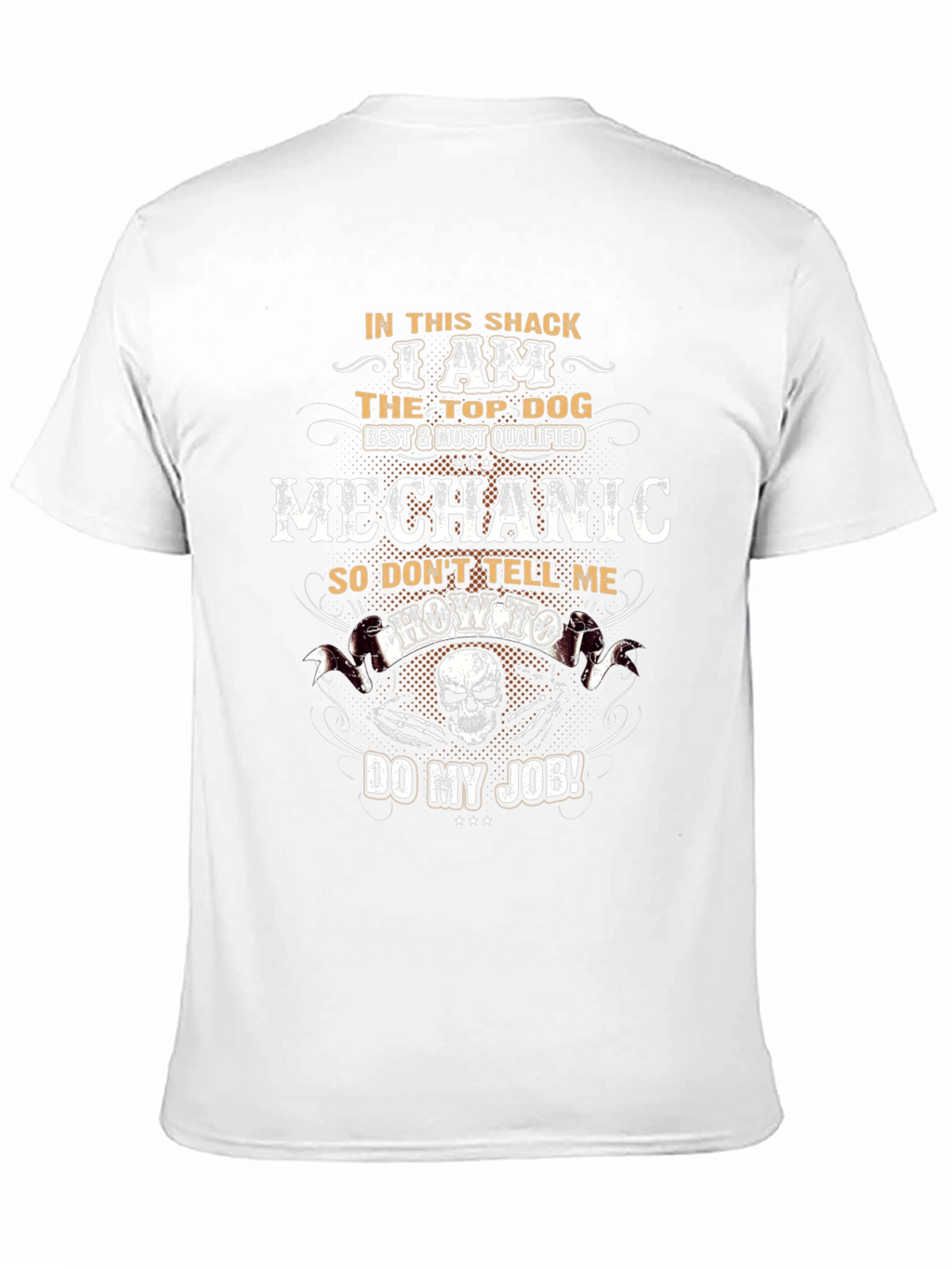Mechanic Top Dog Graphic T-Shirt