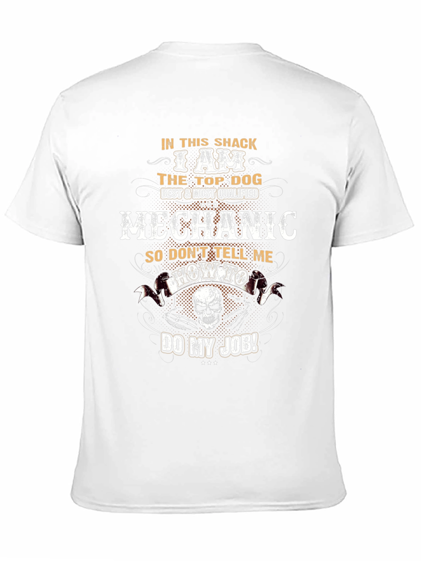 Mechanic Top Dog Graphic T-Shirt