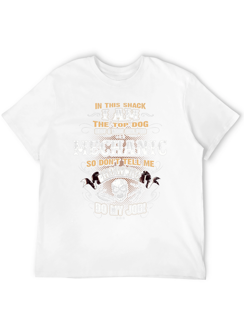 Mechanic Top Dog Graphic T-Shirt