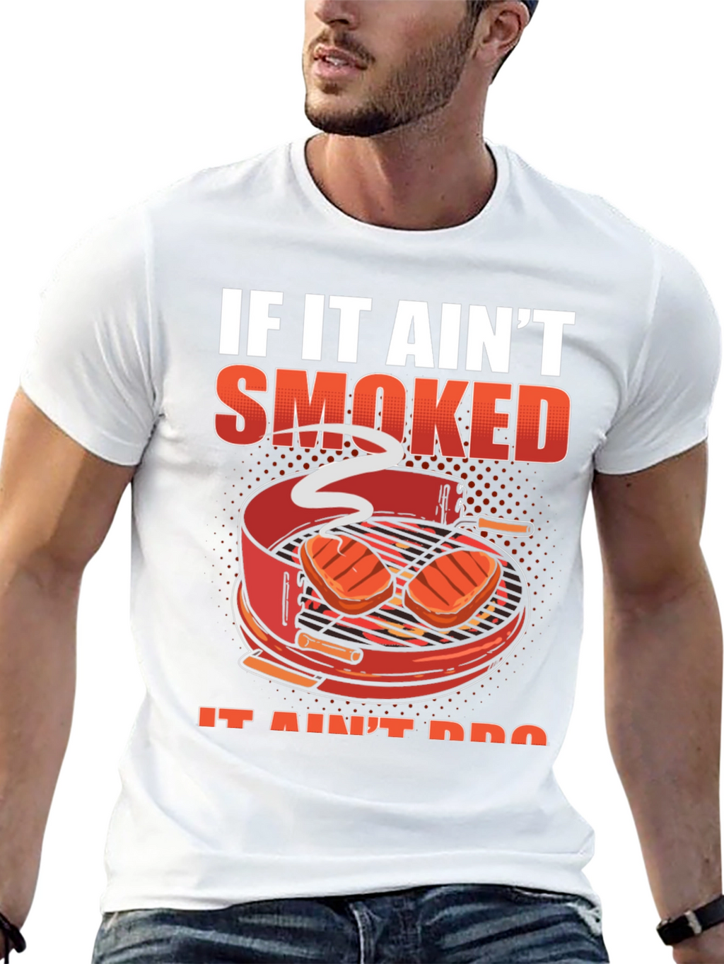 Smoked BBQ Graphic T-Shirt