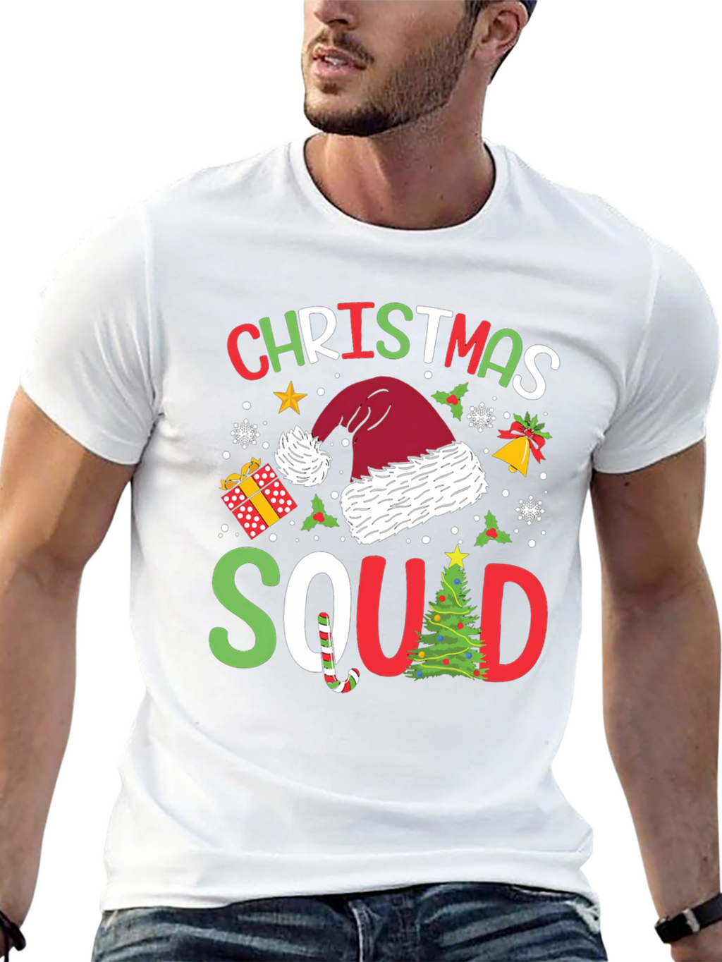 Christmas Squad T-Shirt: Holiday Festive Wear