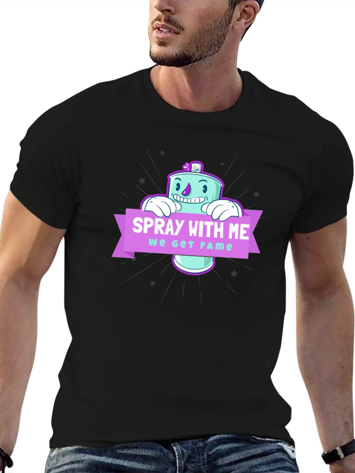 Spray With Me Graphic T-Shirt