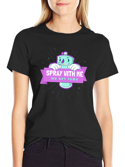 Spray With Me Graphic T-Shirt