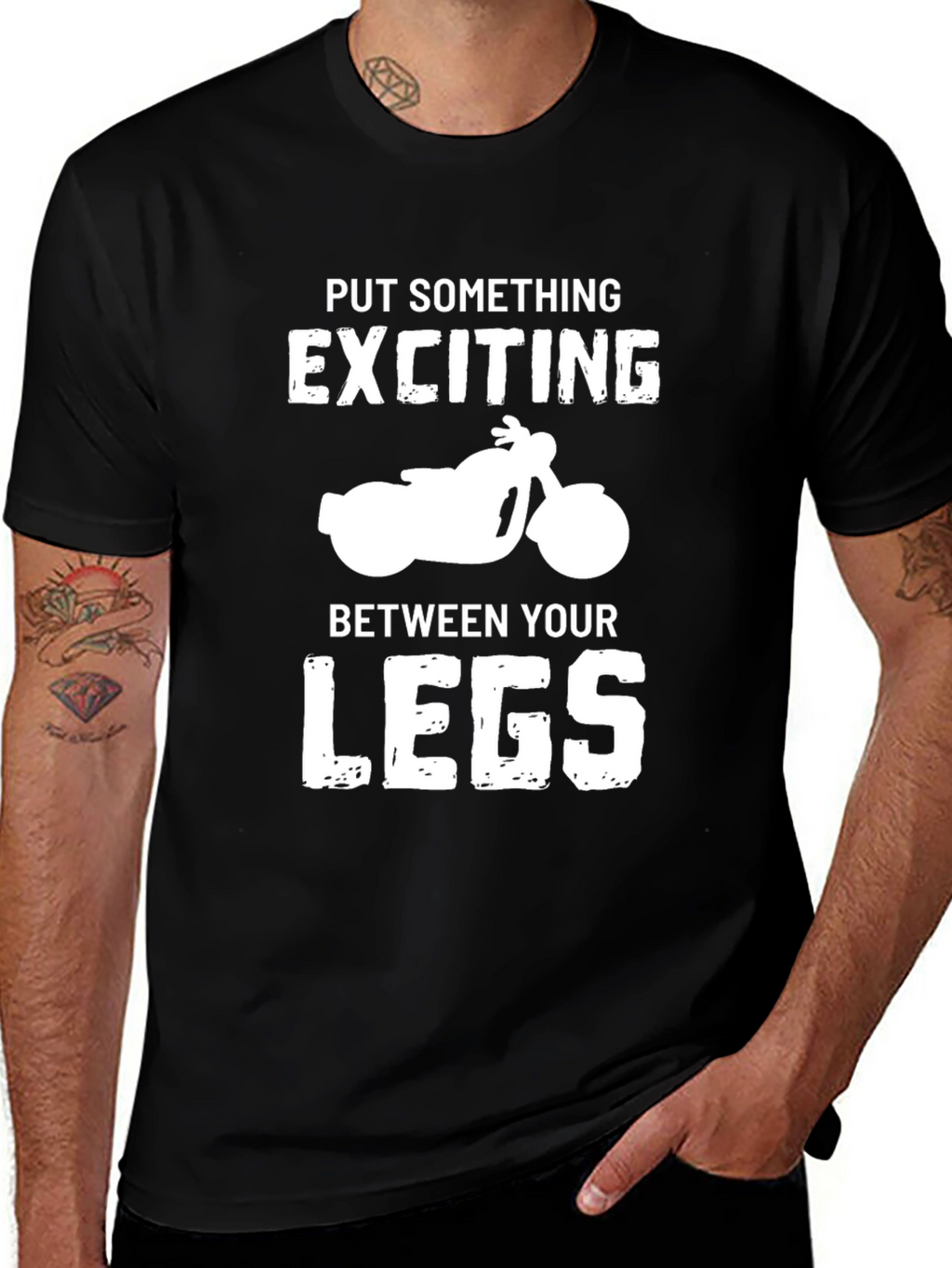 Exciting Ride T-Shirt | Motorcycle Graphic Tee