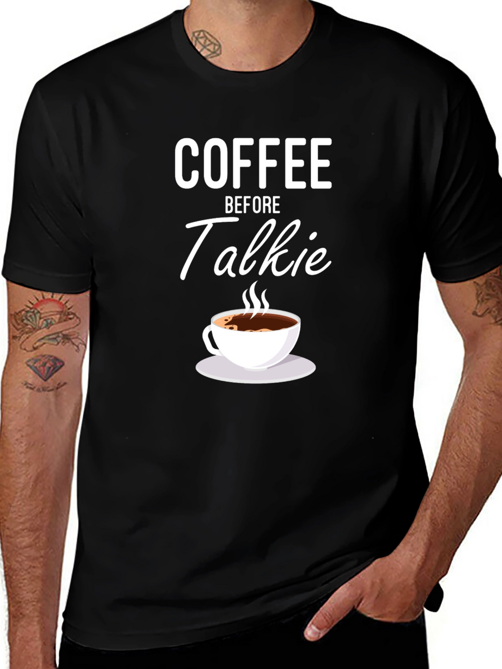 Coffee Before Talkie Graphic Tee