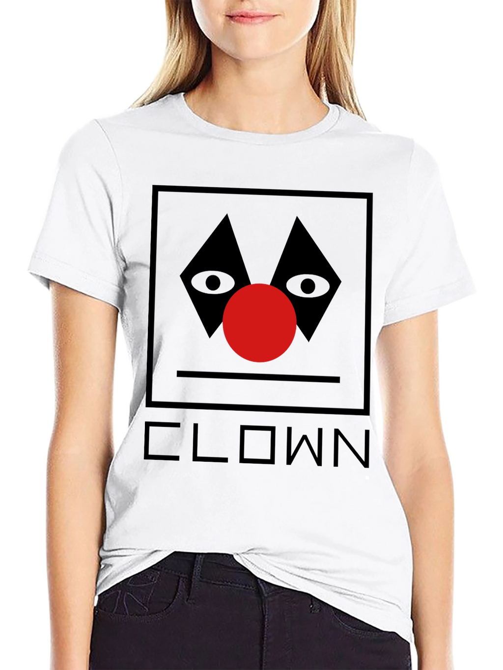 Clown Graphic Tee - Black T-Shirt