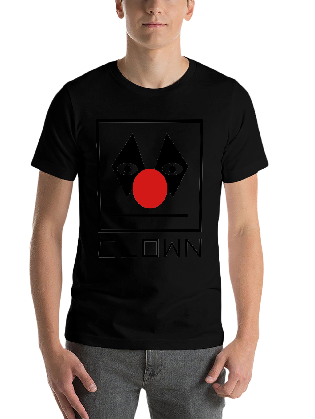 Clown Graphic Tee - Black T-Shirt