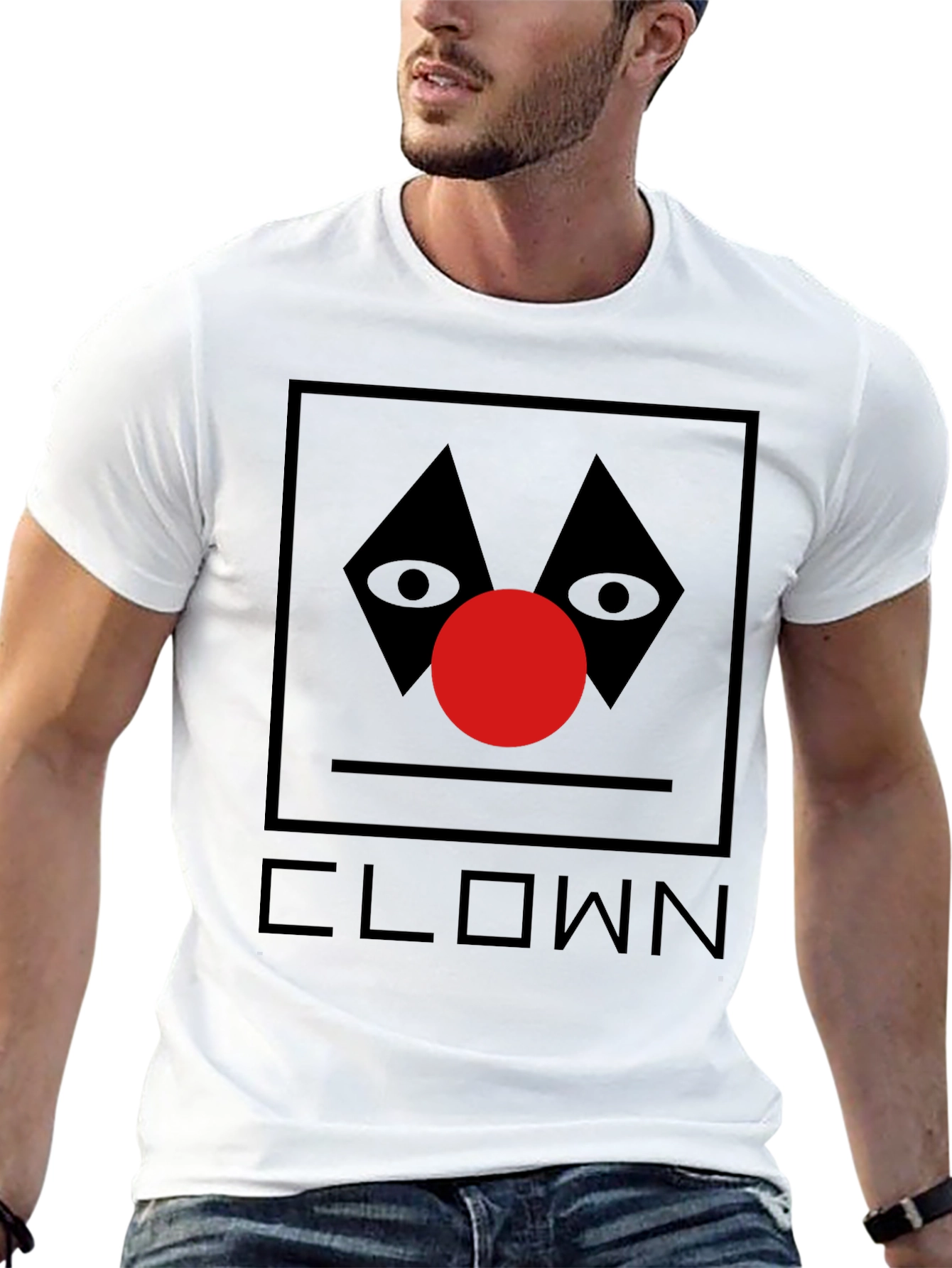 Clown Graphic Tee - Black T-Shirt