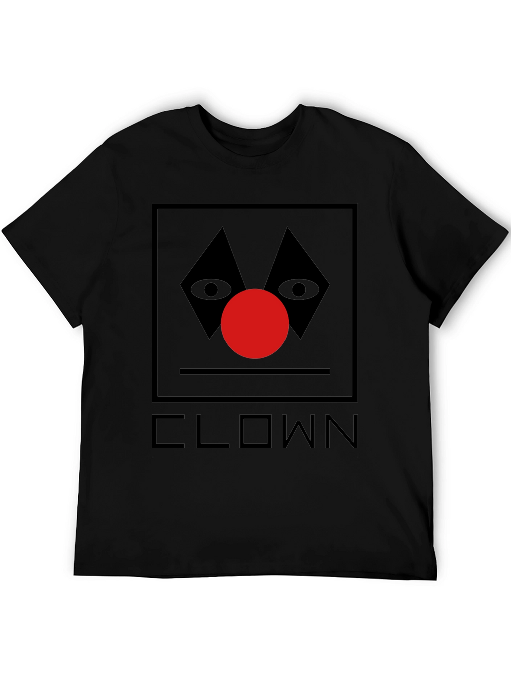 Clown Graphic Tee - Black T-Shirt