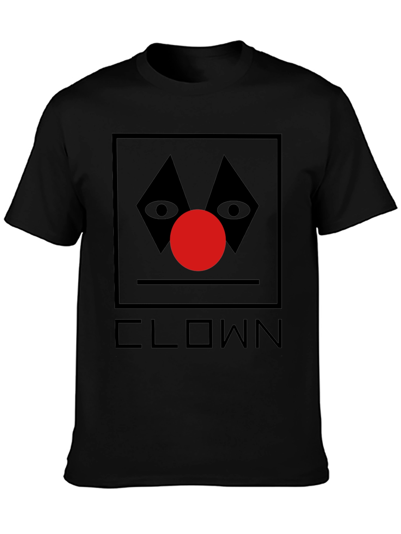 Clown Graphic Tee - Black T-Shirt