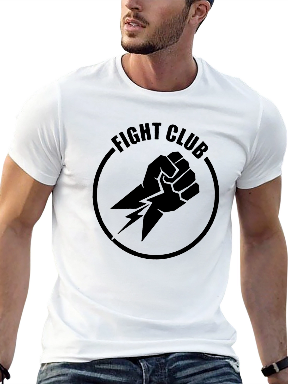 Fight Club T-Shirt - Black Graphic Tee