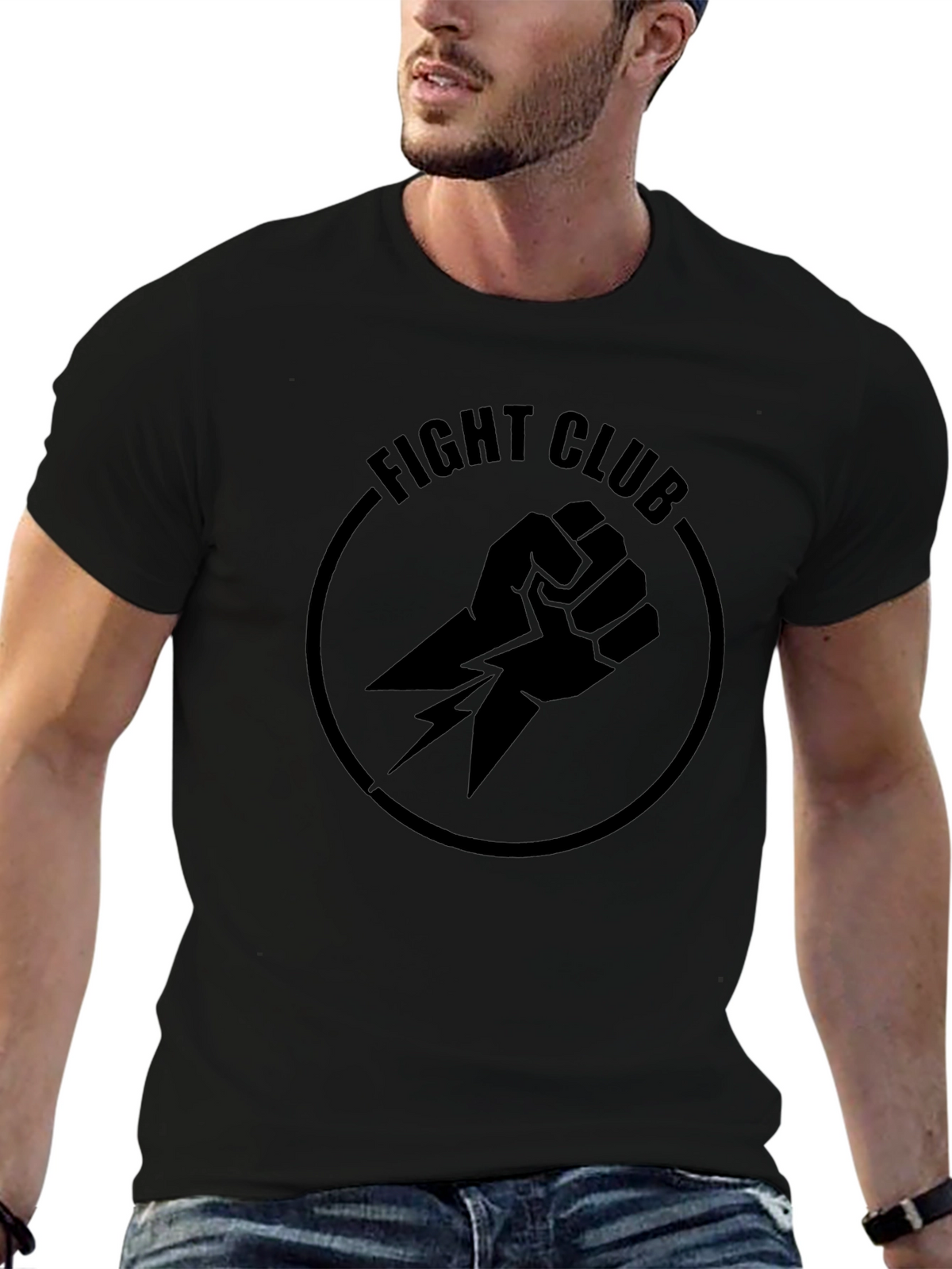 Fight Club T-Shirt - Black Graphic Tee