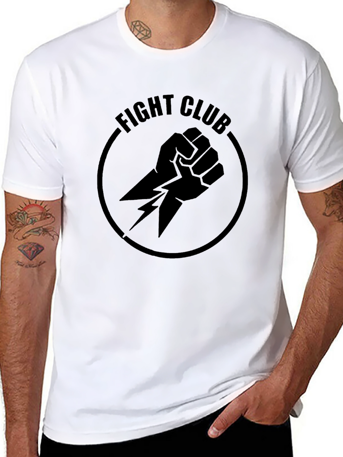 Fight Club T-Shirt - Black Graphic Tee