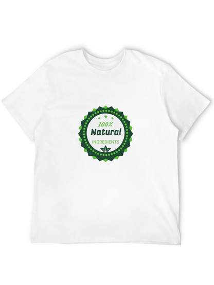 Natural Ingredients Black T-Shirt