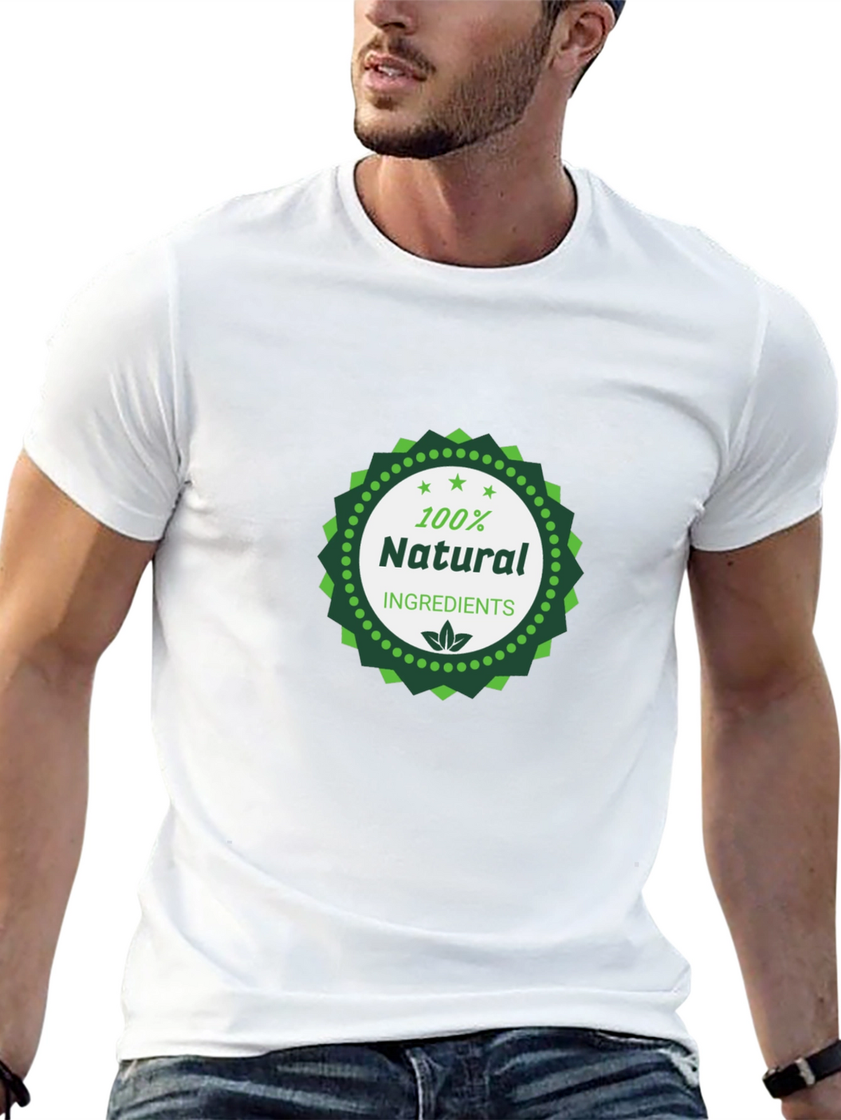Natural Ingredients Black T-Shirt