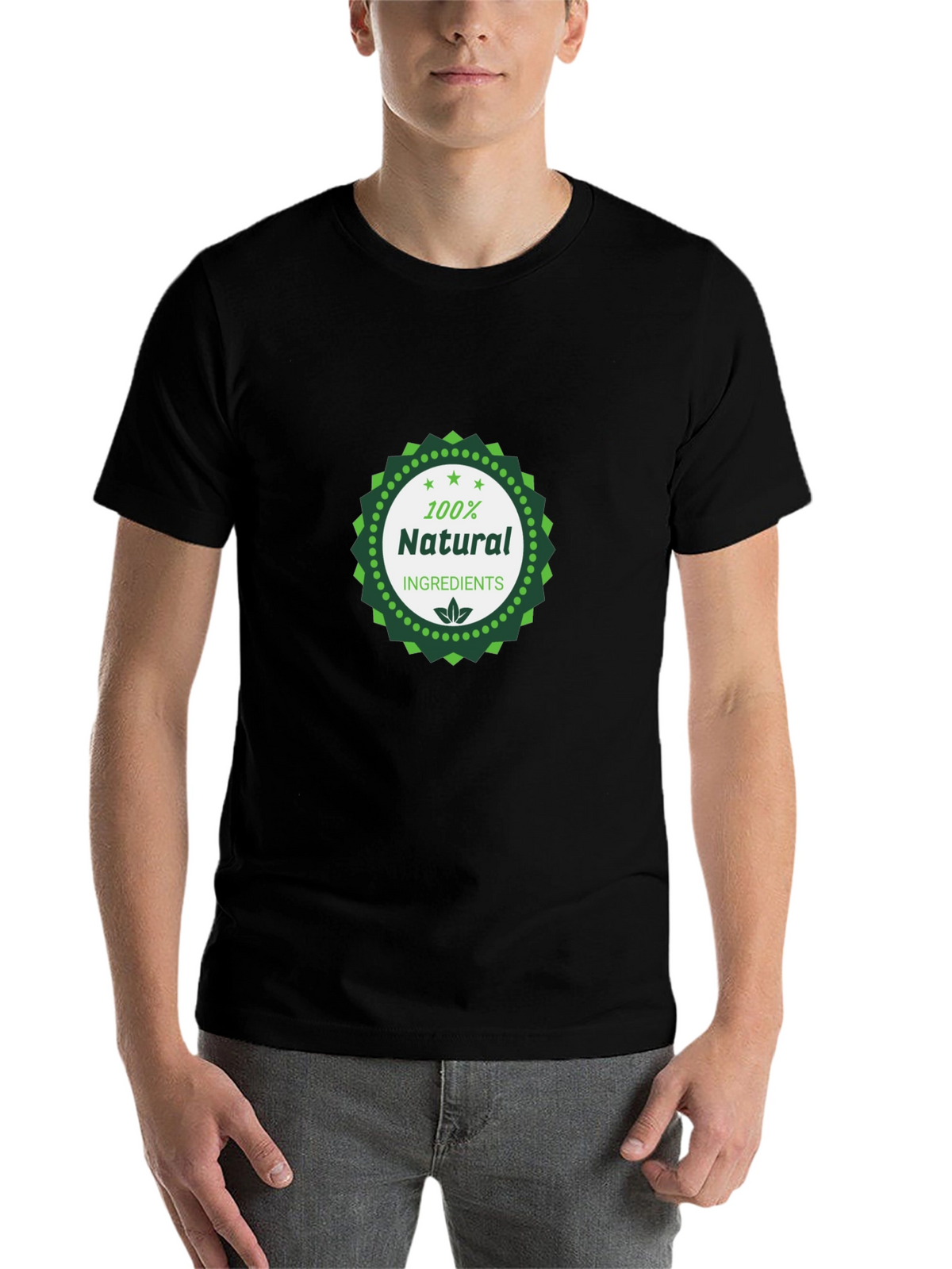 Natural Ingredients Black T-Shirt
