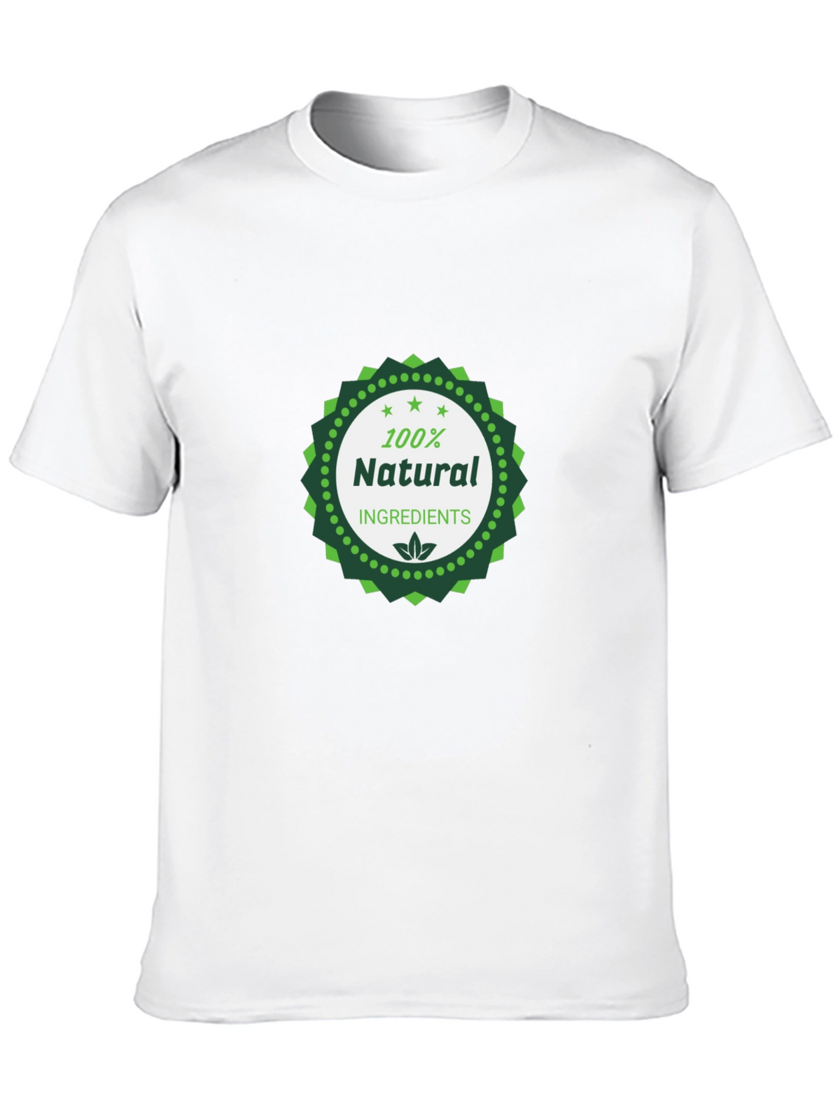 Natural Ingredients Black T-Shirt