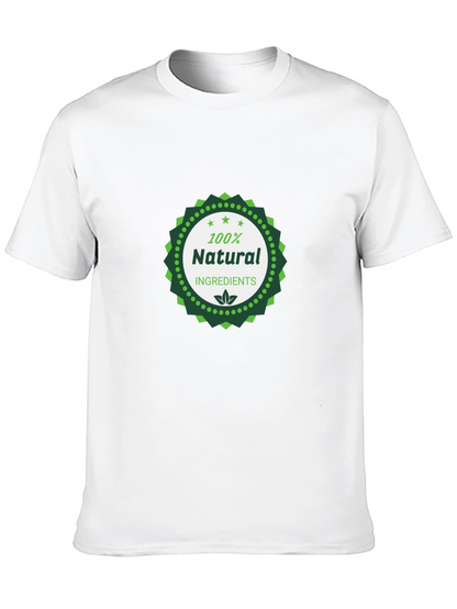 Natural Ingredients Black T-Shirt