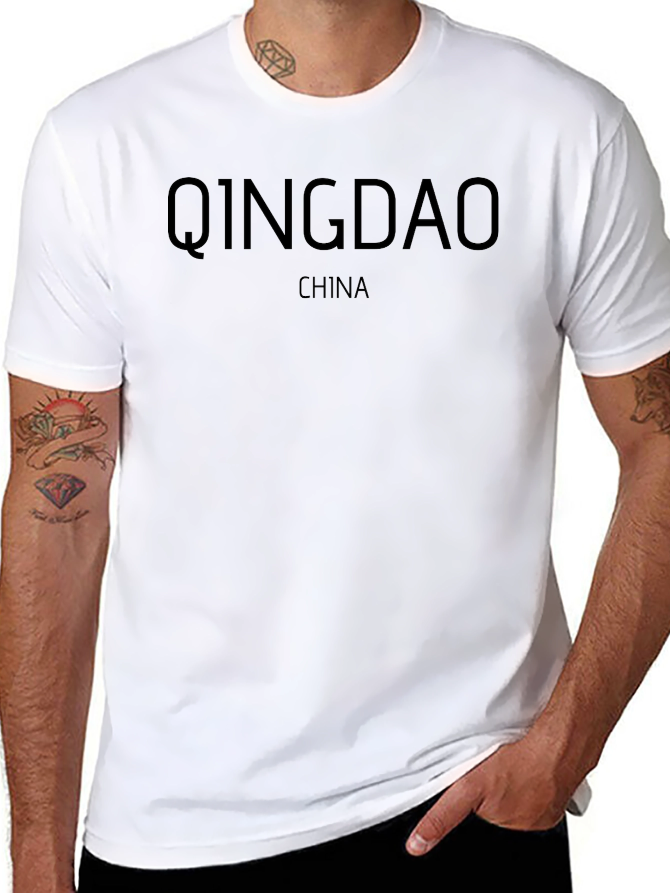 Qingdao China Graphic T-Shirt