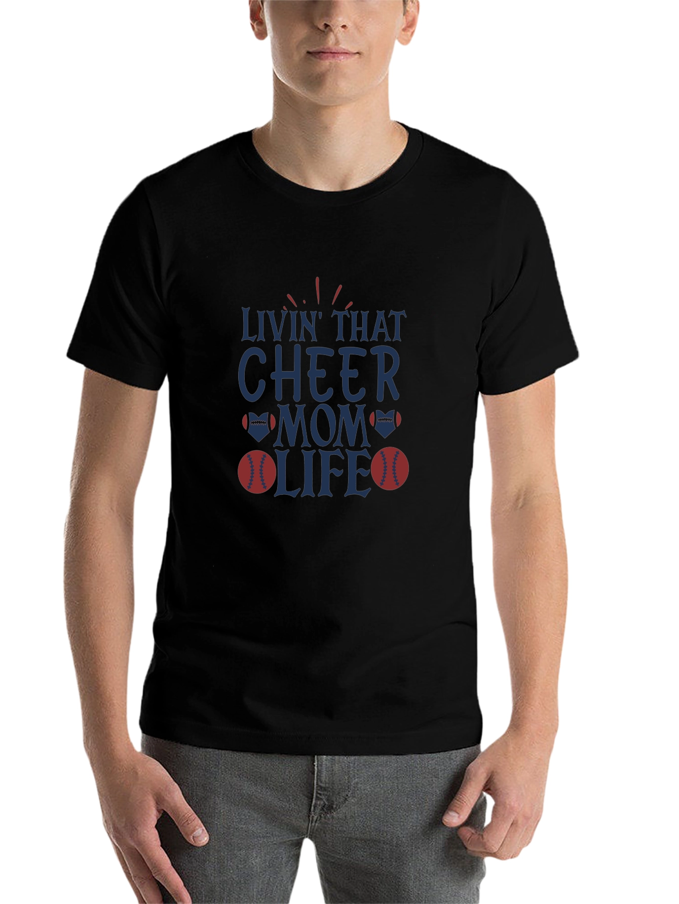 Cheer Mom Life Graphic Tee