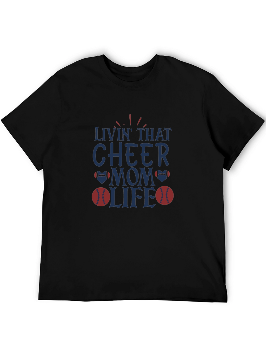 Cheer Mom Life Graphic Tee