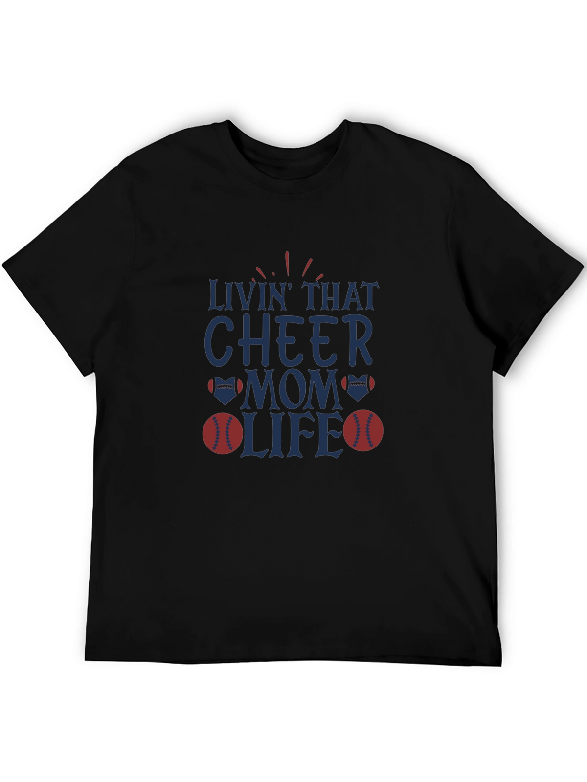 Cheer Mom Life Graphic Tee