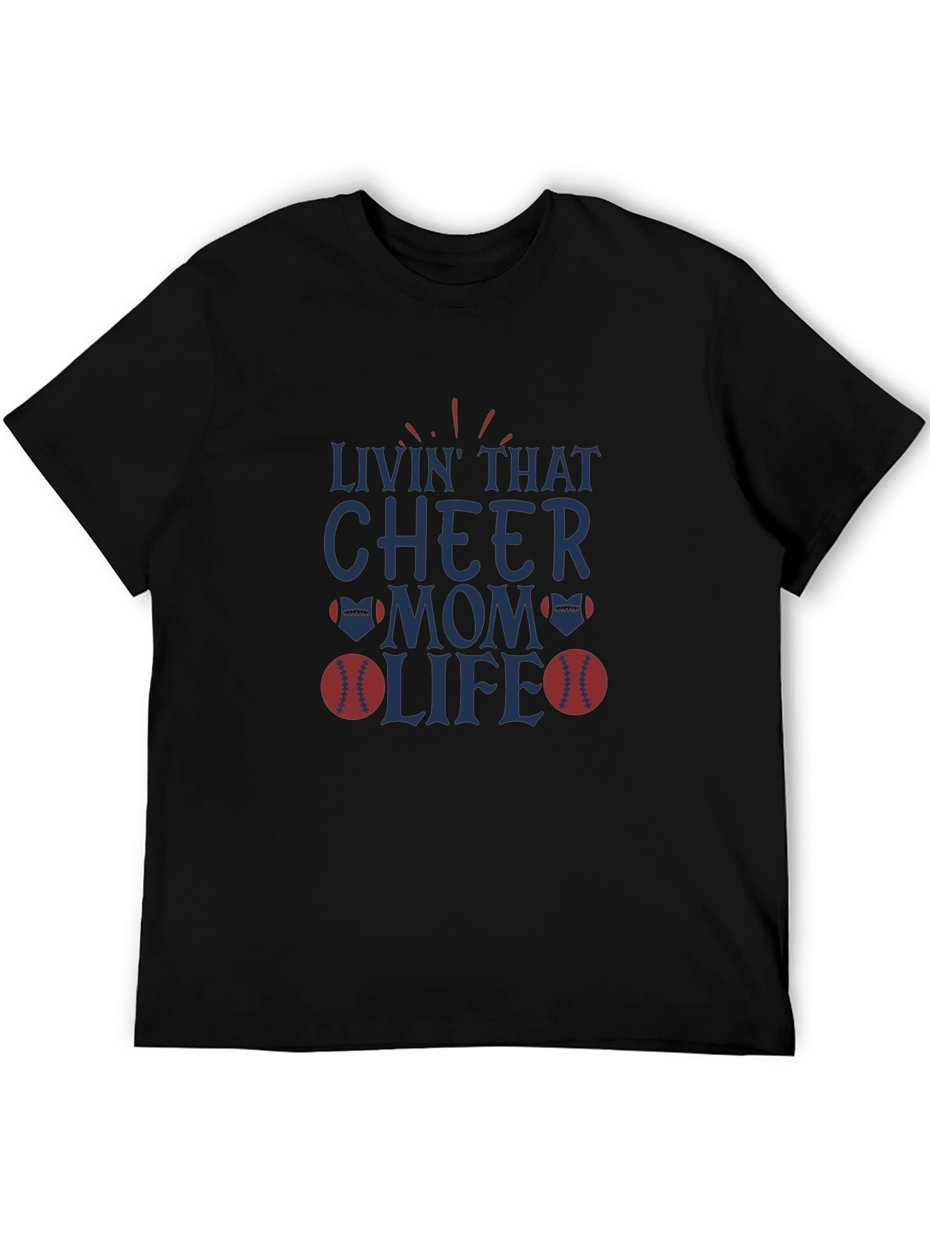 Cheer Mom Life Graphic Tee