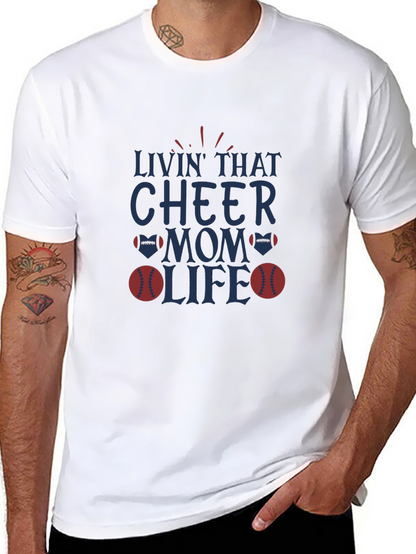 Cheer Mom Life Graphic Tee