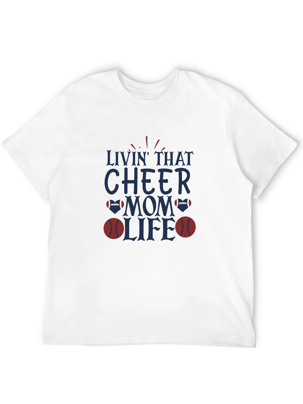 Cheer Mom Life Graphic Tee