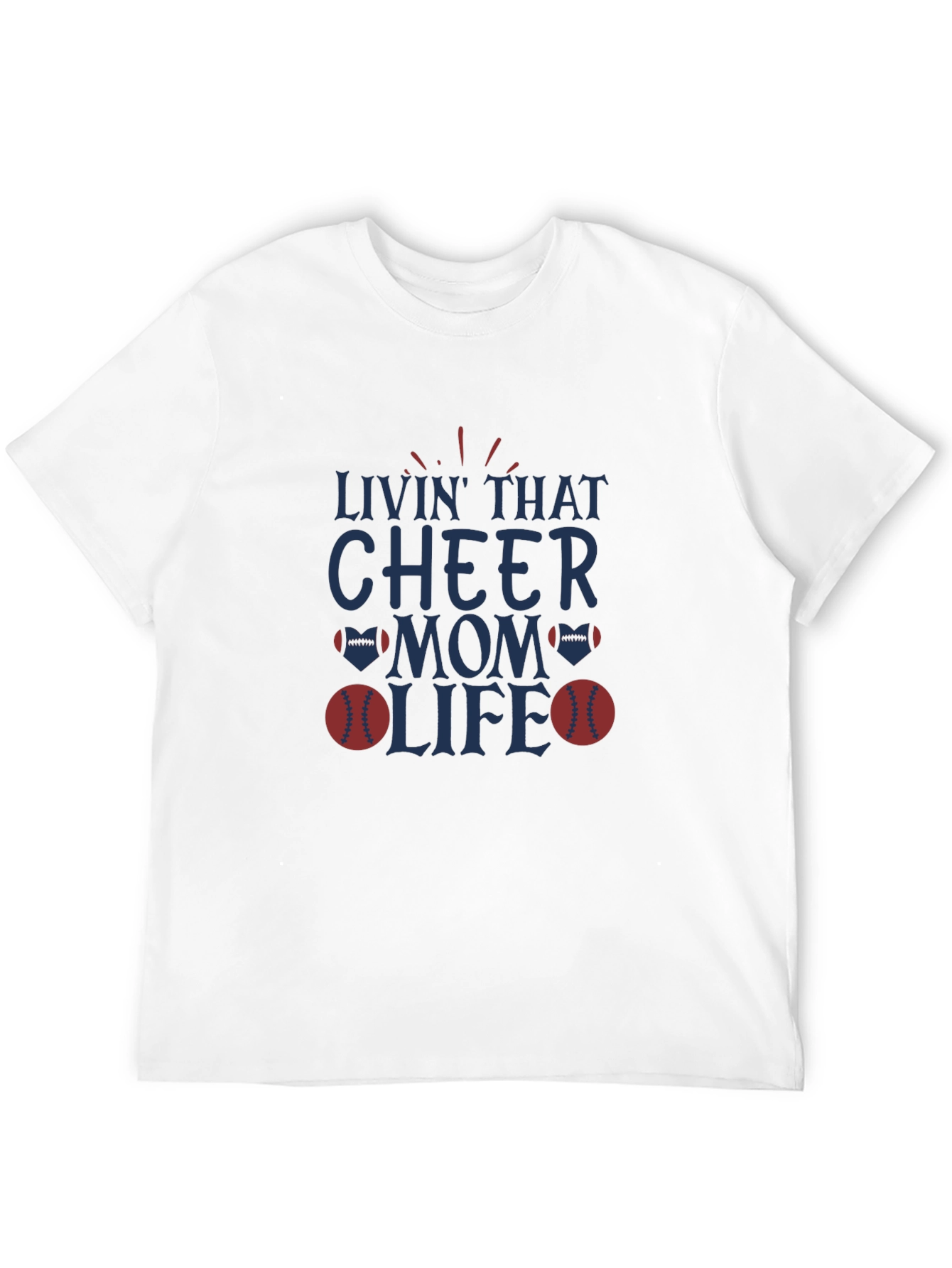 Cheer Mom Life Graphic Tee