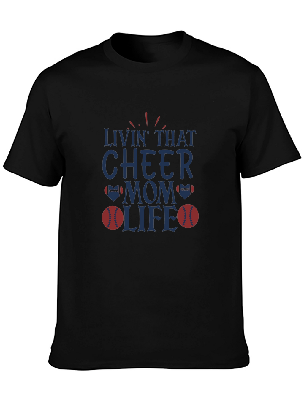 Cheer Mom Life Graphic Tee