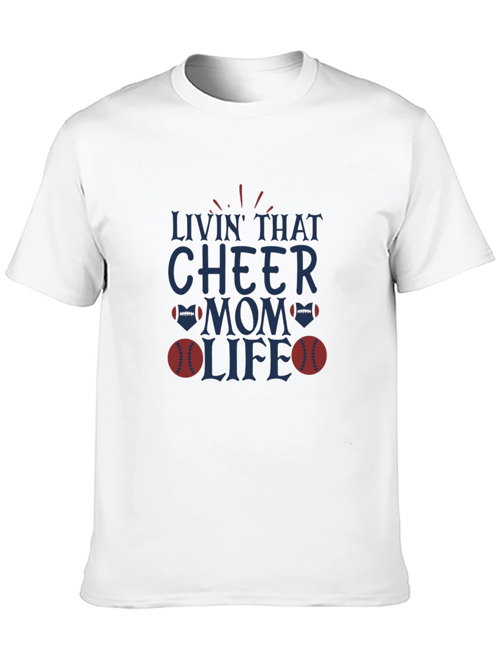 Cheer Mom Life Graphic Tee