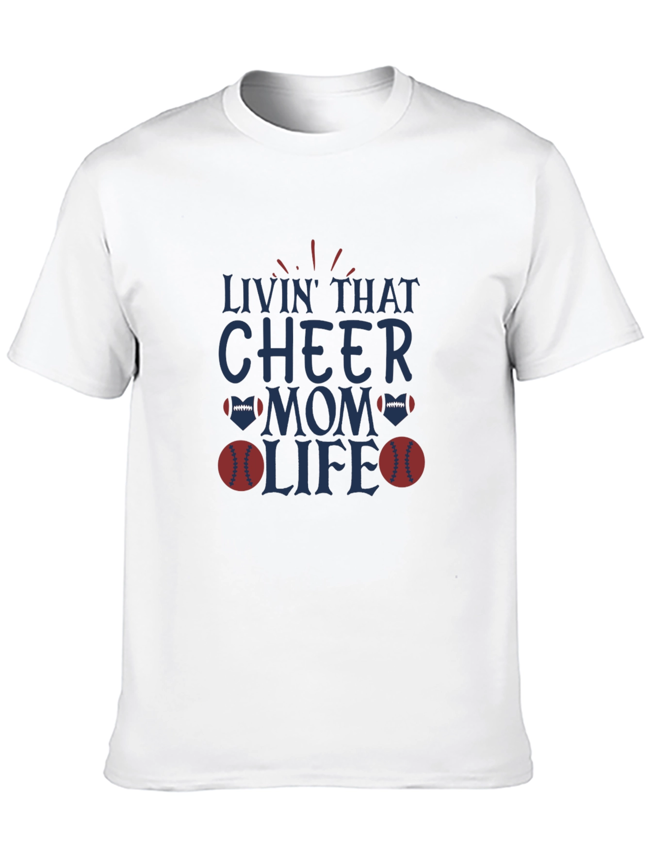 Cheer Mom Life Graphic Tee