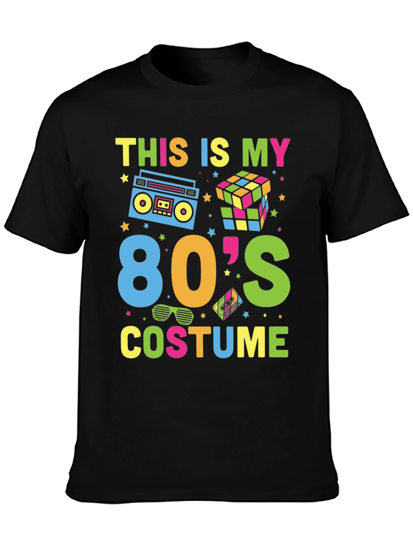 80s Costume T-Shirt - Retro Party Tee