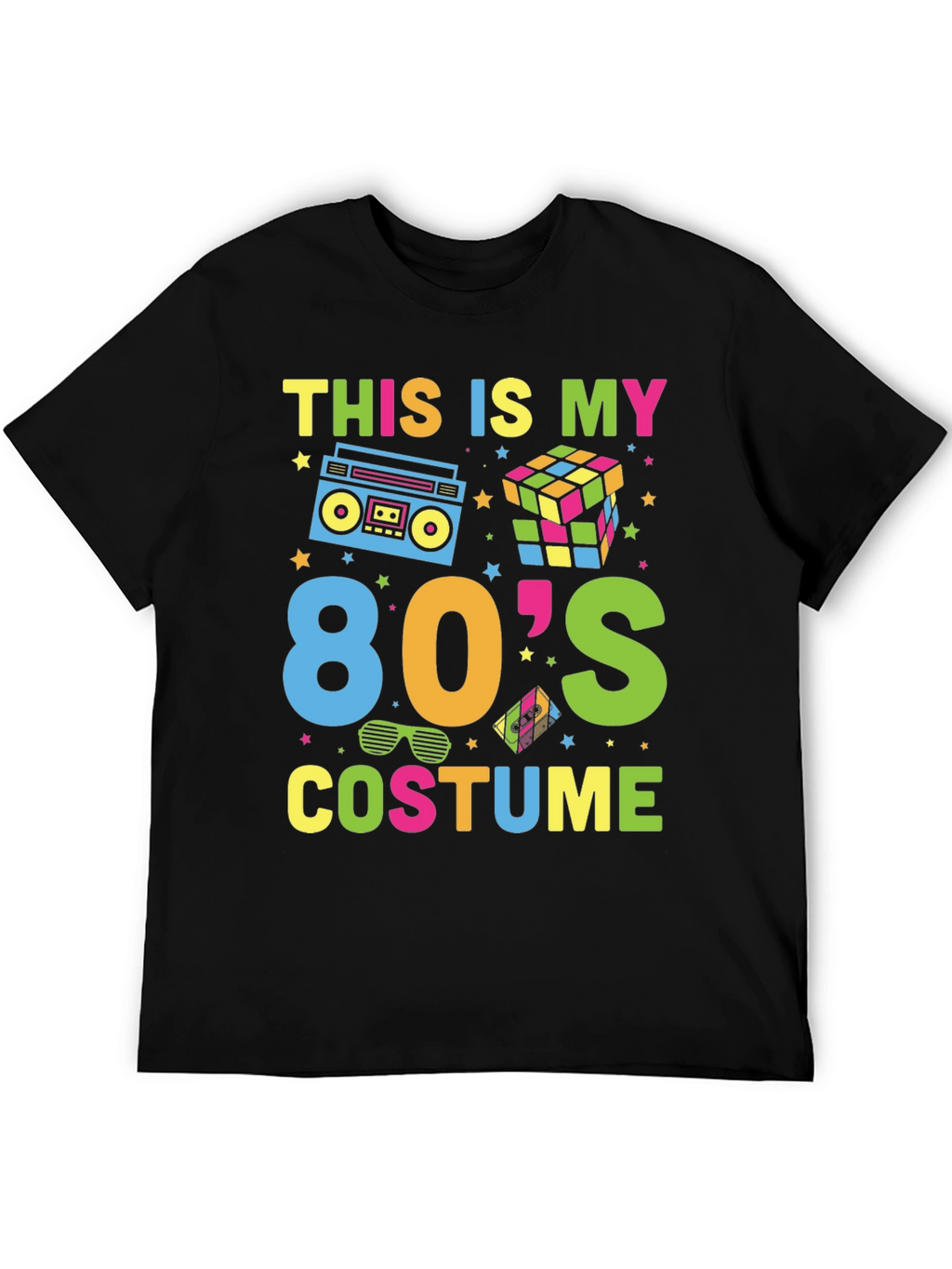 80s Costume T-Shirt - Retro Party Tee