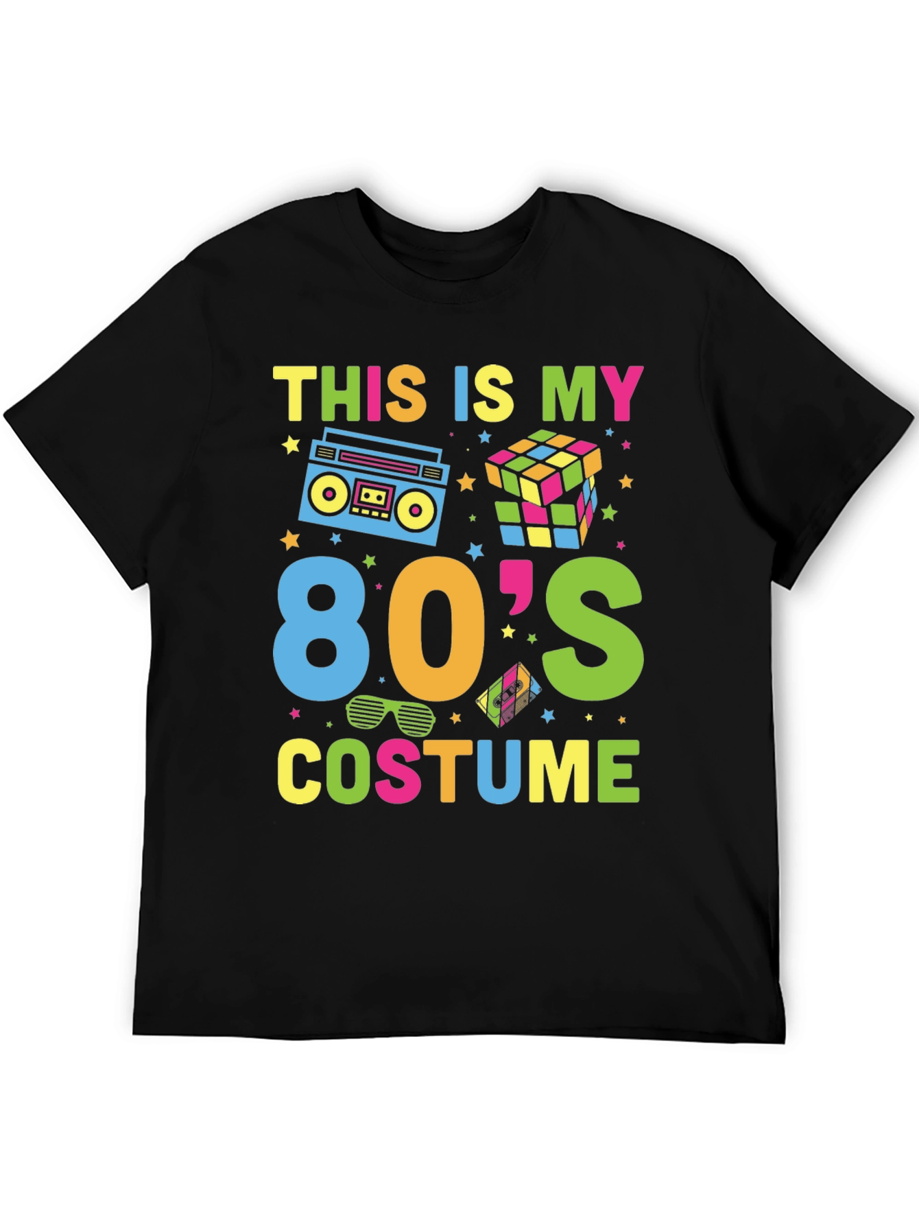 80s Costume T-Shirt - Retro Party Tee