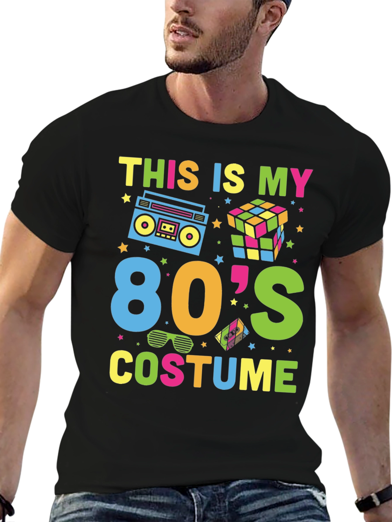 80s Costume T-Shirt - Retro Party Tee
